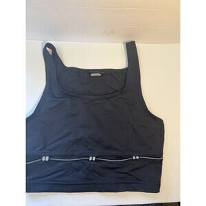 Becca Sport Women’s Black Sports Bra Medium, no cups